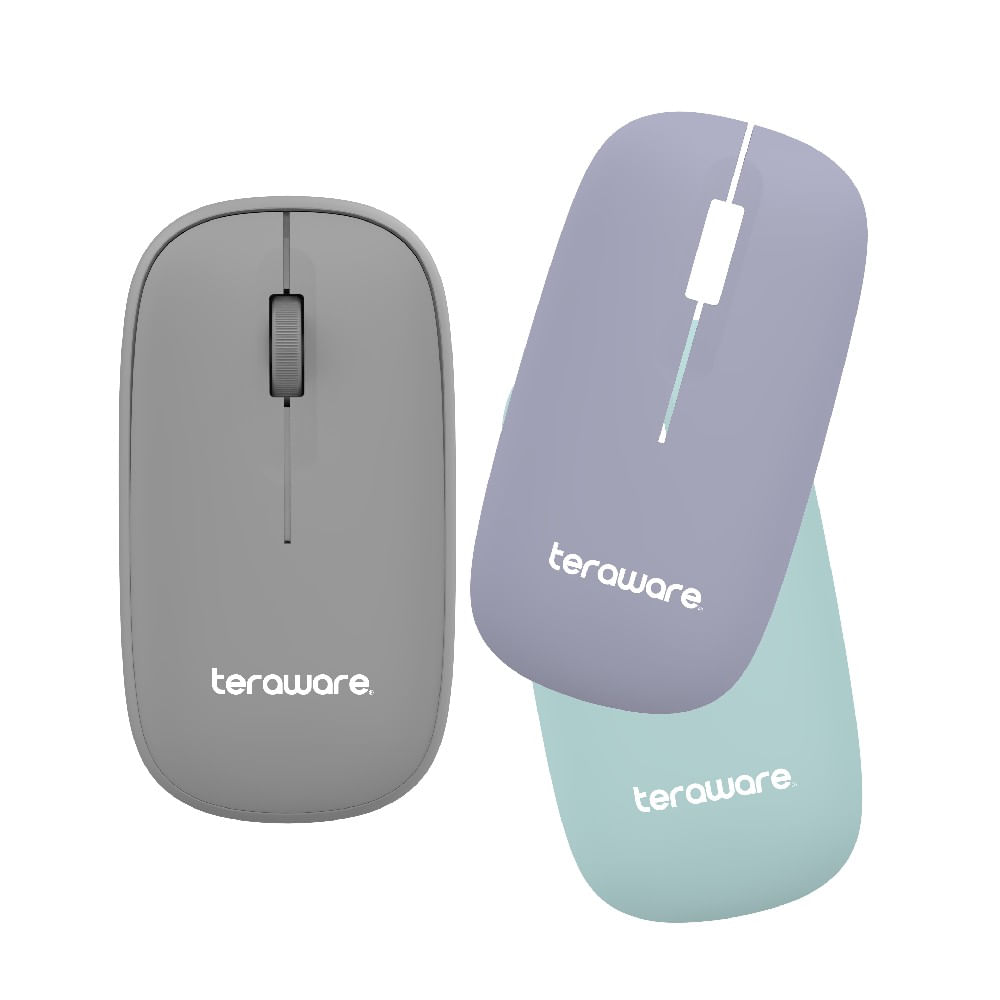 Imagen 2 del producto Mouse inalámbrico Coolbox Teraware, 2.4G mediante receptor USB, 1200 DPI, 3 botones, multicolor
